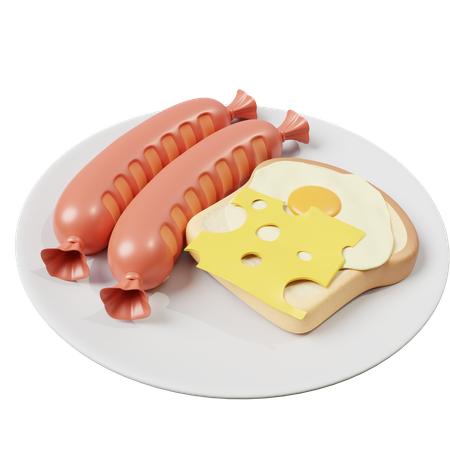 Hotdog  3D Icon