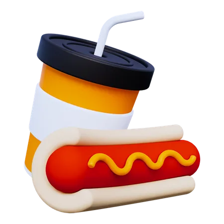 Hotdog  3D Icon