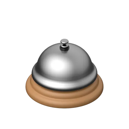 Hotelpagen-Glocke  3D Icon