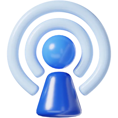 Hotspot  3D Icon