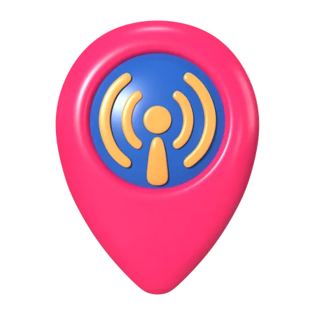 Hotspot  3D Icon