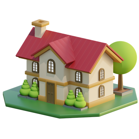 House  3D Icon