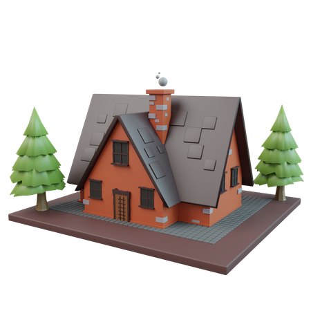 House  3D Icon