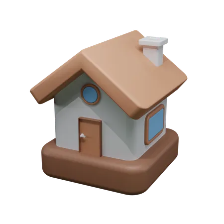 House  3D Icon