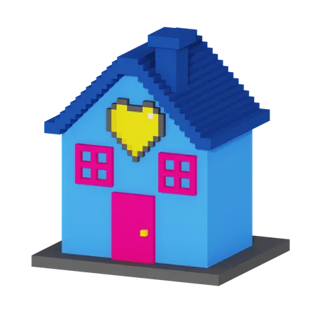 House Love  3D Icon