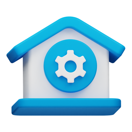 House Management  3D Icon