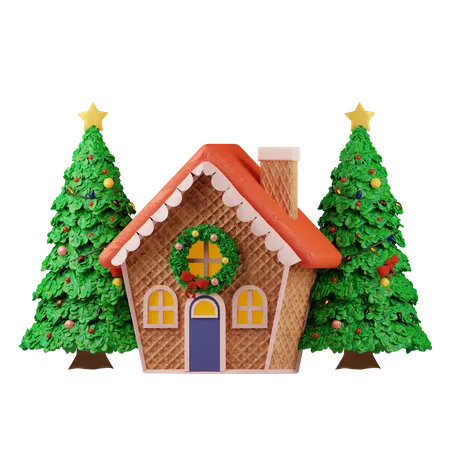 House Tree  3D Icon