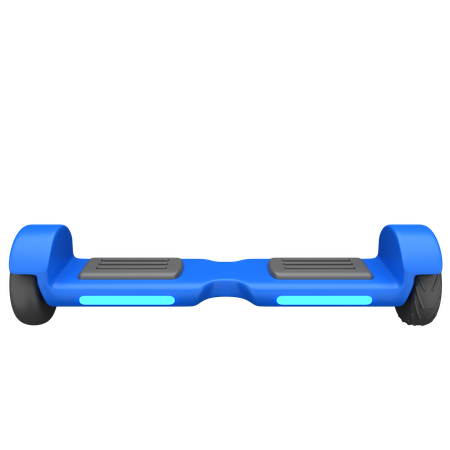 Hoverboard  3D Illustration