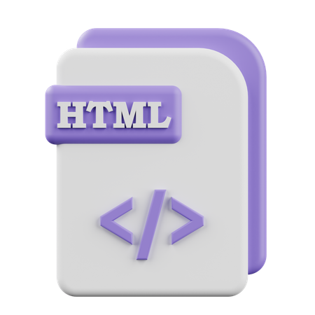 HTML  3D Icon