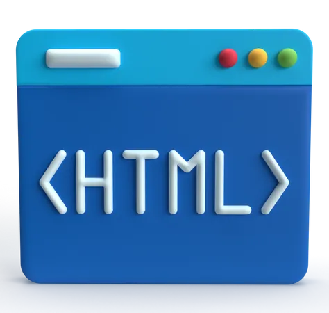 Html  3D Icon