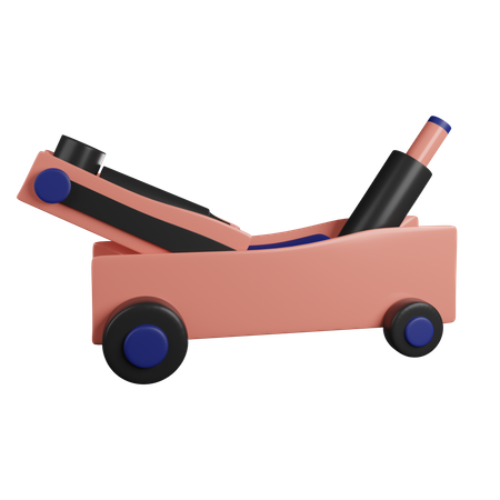 Hydraulic Jack  3D Icon