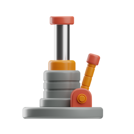 Hydraulic Jack  3D Icon