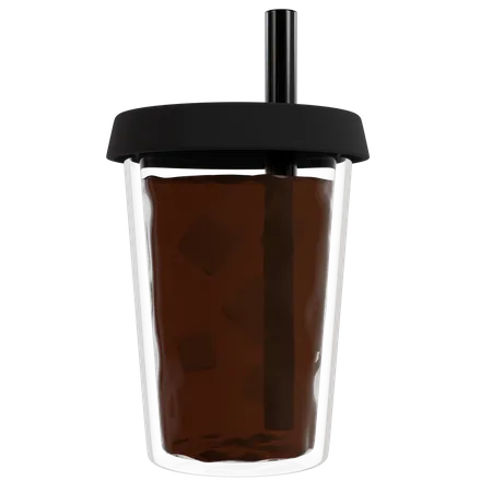 Ice Coffee  3D Icon