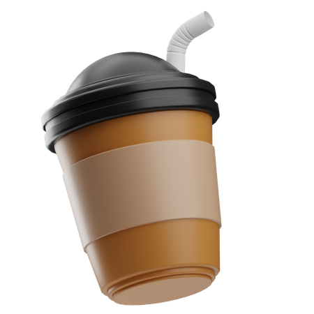 Ice Coffee  3D Icon