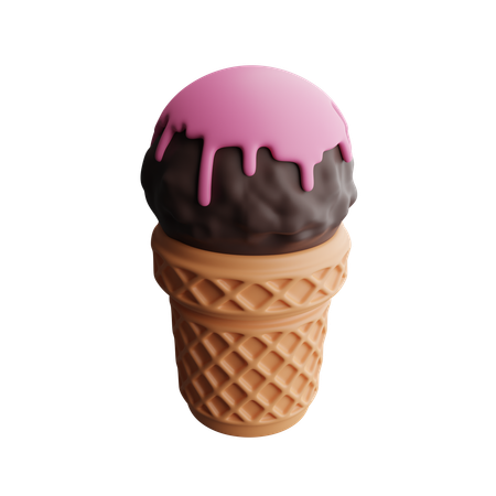 Ice cream  3D Icon