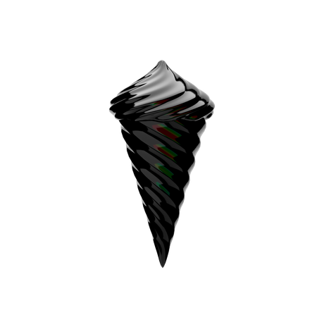 Ice Cream Cone  3D Icon