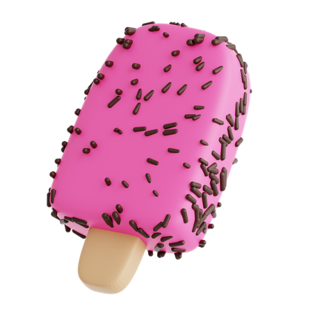 Ice Cream Stick  3D Icon