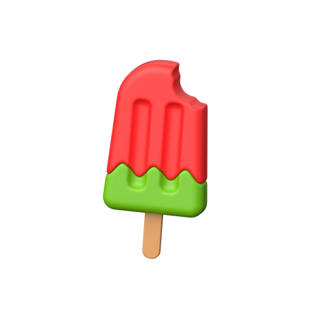 Ice Lolly  3D Icon