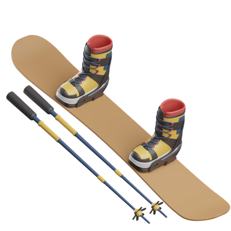 Ice Skating  3D Icon