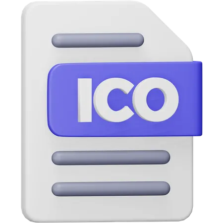 Ico File  3D Icon