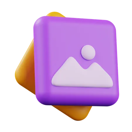 Ícone de imagem  3D Icon