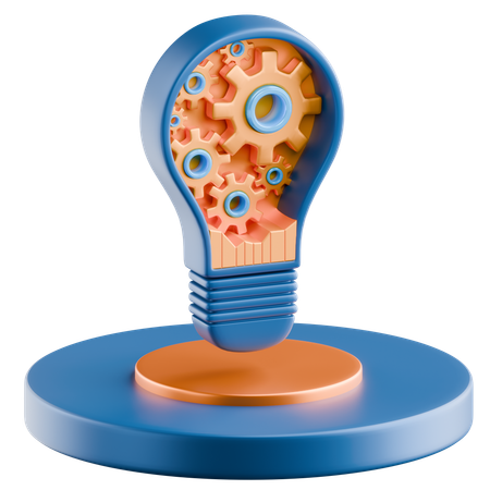 Idea Generation  3D Icon