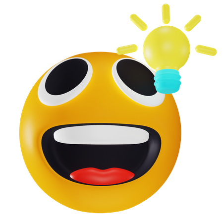 Emoji de ideia  3D Icon