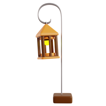 Illuminated Winter Lantern  3D Icon