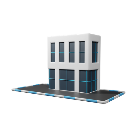 Immeuble  3D Icon