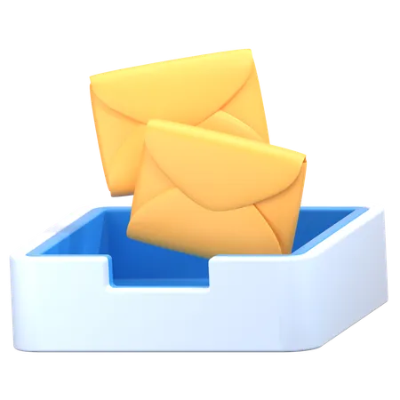 Inbox  3D Icon