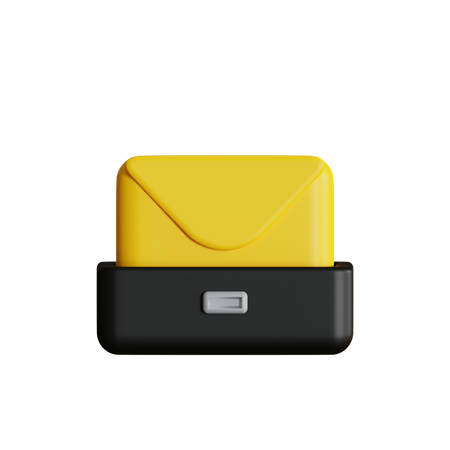 Inbox  3D Icon