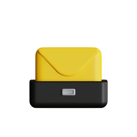 Inbox  3D Icon