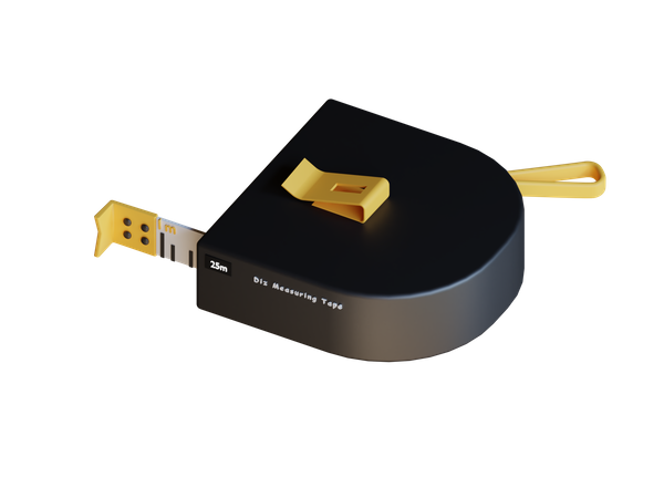 Inch Tape  3D Icon