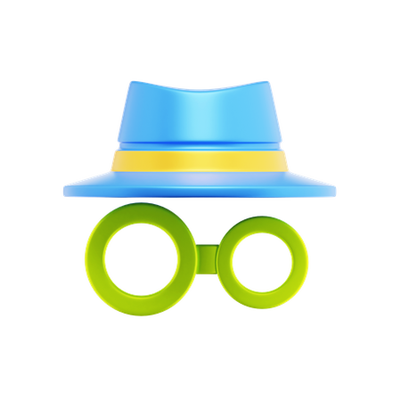 Incognito  3D Icon