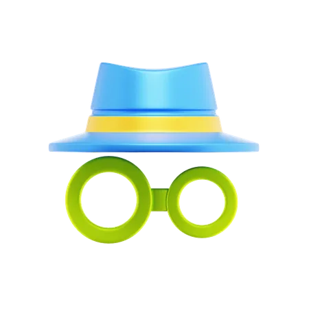 Incognito  3D Icon