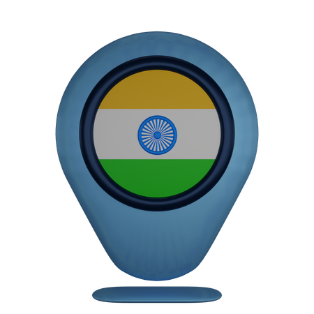 Inde  3D Icon