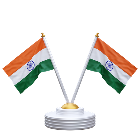 India flag  3D Illustration