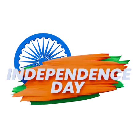 India Independence Day  3D Icon