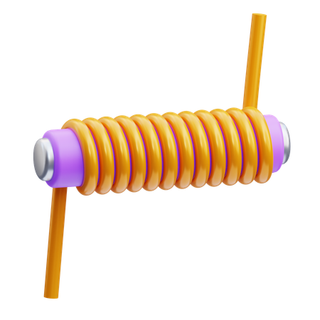 Inductor  3D Icon