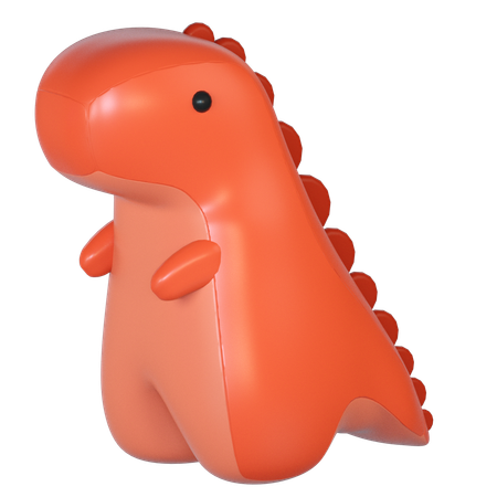 Inflatable Dinosaur  3D Icon