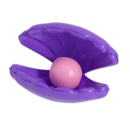 Inflatable Seashell  3D Icon