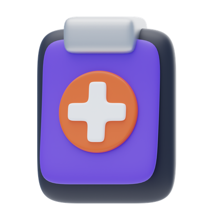 Informe médico  3D Icon