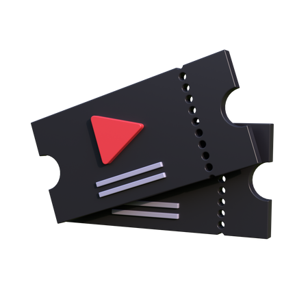 Ingresso de cinema  3D Icon