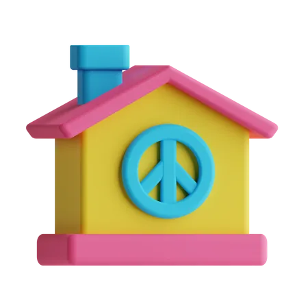 Hogar  3D Icon