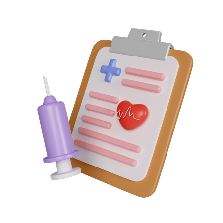 Inquérito médico  3D Icon