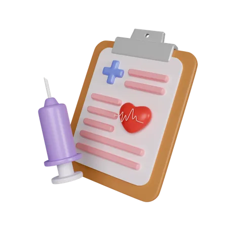 Inquérito médico  3D Icon