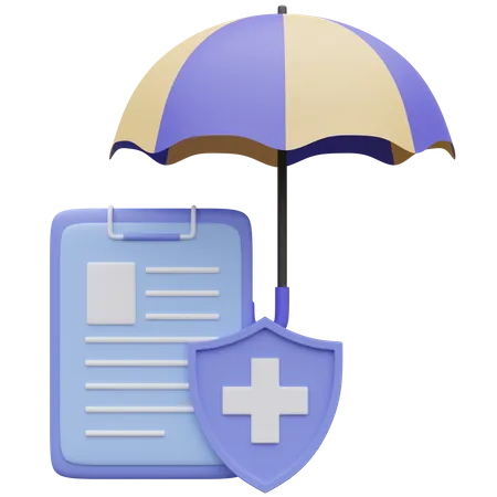 Insurance File  3D Icon