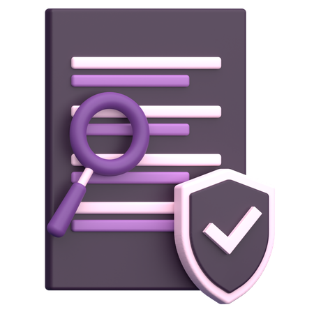 Insurance Policy  3D Icon