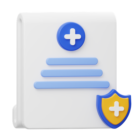 Insurance Policy  3D Icon