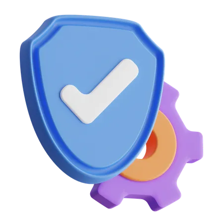 Insurance Setting  3D Icon